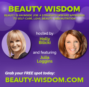 Julia Loggins speaking at beauty and beautiful webinar