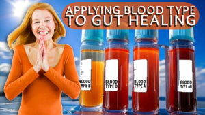 study of blood type as it relates to gut healthy diet by Julia loggins