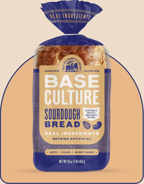 base culture selected sour dough gluten-free for gut-friendly food choices