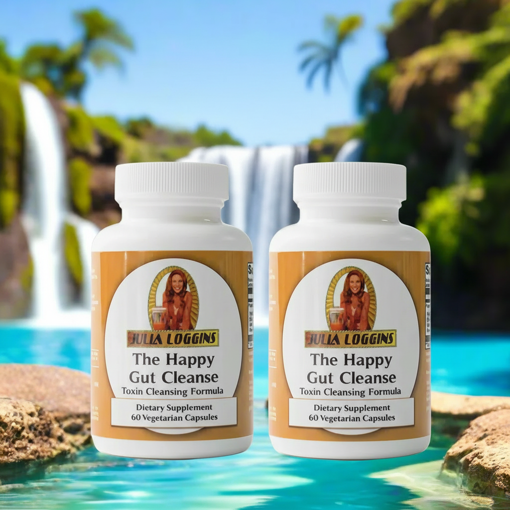 happy gut cleanse by julia loggins a 2-pack